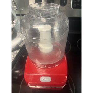 KitchenAid Chef's Chopper Mini Food Processor KFC3100ER2 Used in Good Condition